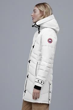 Chamarras Canada Goose Mujer México - Lorette Abrigos Blancos GM8540619